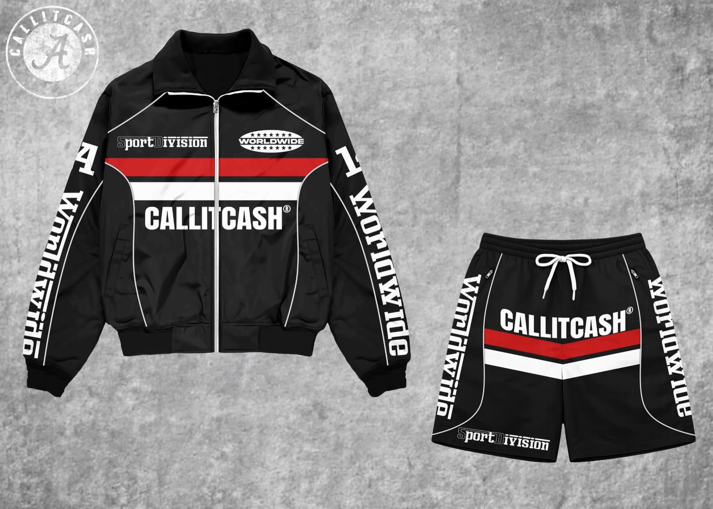 CALLITCASH WORLDWIDE WINDBREAKERS